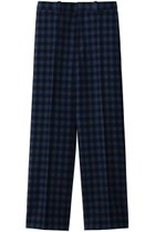 【ブラミンク/BLAMINK】のチェックストレートパンツ ネイビー|ID: prp329100004768257 ipo3291000000035360187