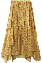 【ブラミンク/BLAMINK】のフラワープリントティアードスカート 人気、トレンドファッション・服の通販 founy(ファニー) ファッション Fashion レディースファッション Fashion for Women スカート Skirts ティアードスカート Tiered Skirts イエロー Yellow シンプル Simple, Minimal ランダム Random, Irregular エレガント 上品 Elegant 新作・新入荷 New Arrivals / New In thumbnail イエロー|ID: prp329100004768261 ipo3291000000034535654