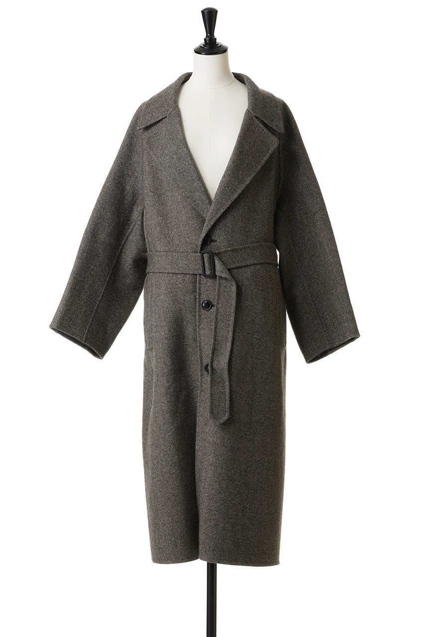 【ブラミンク/BLAMINK】のダブルフェイスベルテッドコート 人気、トレンドファッション・服の通販 founy(ファニー) ファッション Fashion レディースファッション Fashion for Women アウター Coat / Outerwear Collection コート・ロングコート・ピーコート Long Coats, Peacoats & More クラシカル Classical, Vintage-Inspired ロング Long, Long-Length エレガント 上品 Elegant 新作・新入荷 New Arrivals / New In other-2|ID: prp329100004768268 ipo3291000000034535704