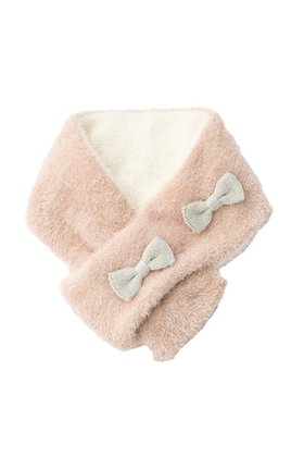 【ポプキンズ/POMPKINS / KIDS】 【KIDS】フェザーモールマフラー人気、トレンドファッション・服の通販 founy(ファニー) ファッション Fashion キッズファッション Fashion for Kids フェザー Feather, Feather Detail マフラー Scarf, Muffler リボン Ribbon, Bow 冬 Winter / This Winter 新作・新入荷 New Arrivals / New In |ID:prp329100004768276