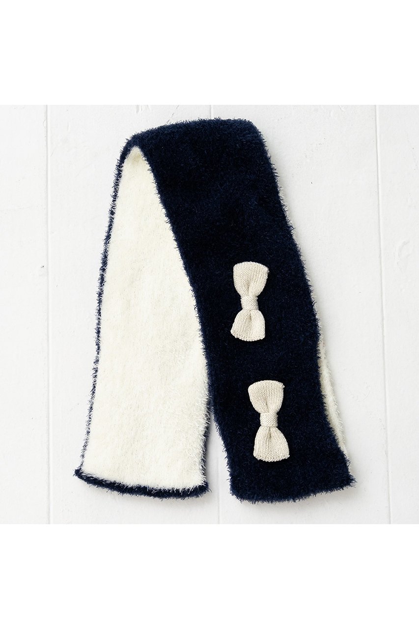 【ポプキンズ/POMPKINS / KIDS】の【KIDS】フェザーモールマフラー 人気、トレンドファッション・服の通販 founy(ファニー) 　ファッション　Fashion　キッズファッション　Fashion for Kids　フェザー　Feather, Feather Detail　マフラー　Scarf, Muffler　リボン　Ribbon, Bow　冬　Winter / This Winter　新作・新入荷　New Arrivals / New In　other-3|ID: prp329100004768276 ipo3291000000034535764