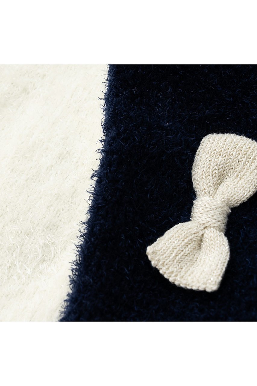 【ポプキンズ/POMPKINS / KIDS】の【KIDS】フェザーモールマフラー 人気、トレンドファッション・服の通販 founy(ファニー) 　ファッション　Fashion　キッズファッション　Fashion for Kids　フェザー　Feather, Feather Detail　マフラー　Scarf, Muffler　リボン　Ribbon, Bow　冬　Winter / This Winter　other-5|ID: prp329100004768276 ipo3291000000036192098