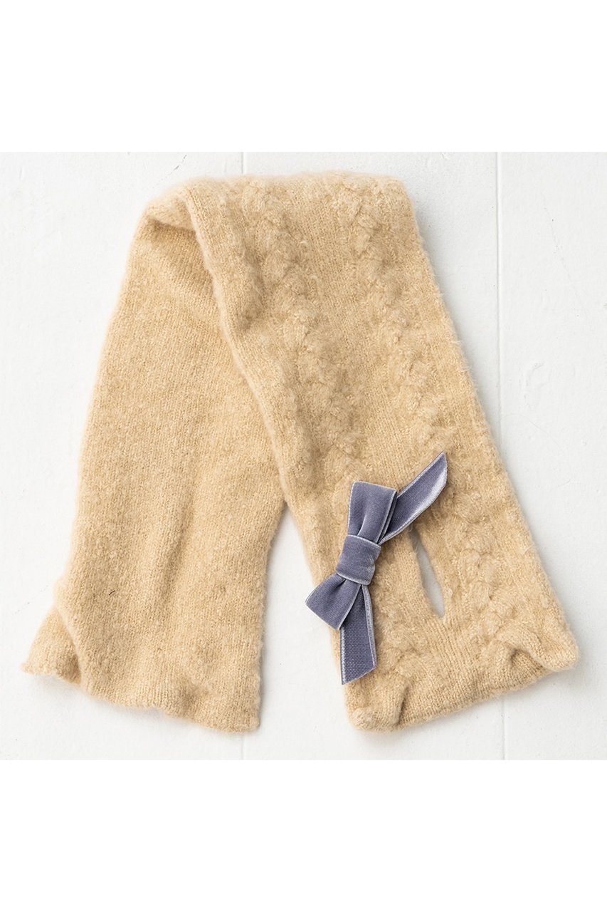 【ポプキンズ/POMPKINS / KIDS】の【KIDS】リボン付きマフラー 人気、トレンドファッション・服の通販 founy(ファニー) 　ファッション　Fashion　キッズファッション　Fashion for Kids　マフラー　Scarf, Muffler　リボン　Ribbon, Bow　エレガント 上品　Elegant　冬　Winter / This Winter　新作・新入荷　New Arrivals / New In　other-3|ID: prp329100004768278 ipo3291000000034535791