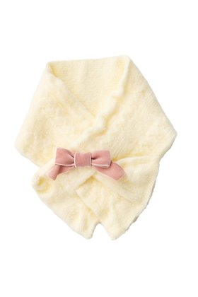 【ポプキンズ/POMPKINS / KIDS】 【KIDS】リボン付きマフラー人気、トレンドファッション・服の通販 founy(ファニー) ファッション Fashion キッズファッション Fashion for Kids マフラー Scarf, Muffler リボン Ribbon, Bow エレガント 上品 Elegant 冬 Winter / This Winter |ID:prp329100004768278