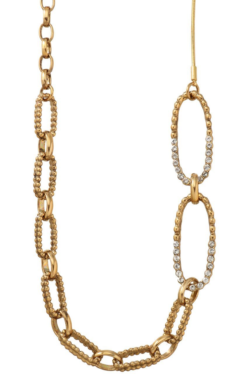 【アデル ビジュー/ADER bijoux】のCUTSTEEL sparkle ショートネックレス 人気、トレンドファッション・服の通販 founy(ファニー) 　ファッション　Fashion　レディースファッション　Fashion for Women　ジュエリー　Jewelry　ネックレス　Necklaces & Pendants　ショート　Short, Short Length　シンプル　Simple, Minimal　スタイリッシュ　Stylish, Fashionable　チェーン　Chain, Chain Strap　デコルテ　Décolleté, Neckline　ネックレス　Necklace, Pendant Necklace　モチーフ　Motif, Design Theme　新作・新入荷　New Arrivals / New In　 other-1|ID: prp329100004769219 ipo3291000000034543614