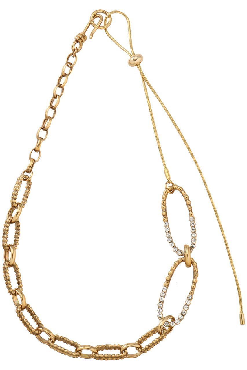 【アデル ビジュー/ADER bijoux】のCUTSTEEL sparkle ショートネックレス 人気、トレンドファッション・服の通販 founy(ファニー) 　ファッション　Fashion　レディースファッション　Fashion for Women　ジュエリー　Jewelry　ネックレス　Necklaces & Pendants　ショート　Short, Short Length　シンプル　Simple, Minimal　スタイリッシュ　Stylish, Fashionable　チェーン　Chain, Chain Strap　デコルテ　Décolleté, Neckline　ネックレス　Necklace, Pendant Necklace　モチーフ　Motif, Design Theme　新作・新入荷　New Arrivals / New In　other-3|ID: prp329100004769219 ipo3291000000034543618