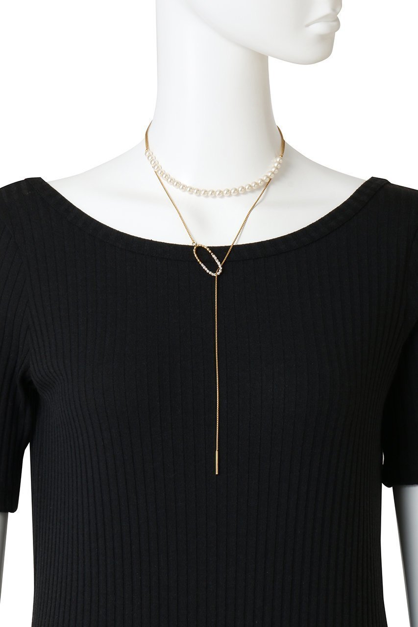 【アデル ビジュー/ADER bijoux】のCUTSTEEL sparkle パールラリエット 人気、トレンドファッション・服の通販 founy(ファニー) ファッション Fashion レディースファッション Fashion for Women ジュエリー Jewelry ネックレス Necklaces & Pendants ガラス Glass, Glassware クリスタル Crystal, Swarovski シンプル Simple, Minimal チェーン Chain, Chain Strap ネックレス Necklace, Pendant Necklace パール Pearl, Pearl Accent メタル Metal, Metal Parts モダン Modern, Contemporary モチーフ Motif, Design Theme 新作・新入荷 New Arrivals / New In other-2|ID: prp329100004769220 ipo3291000000034543623