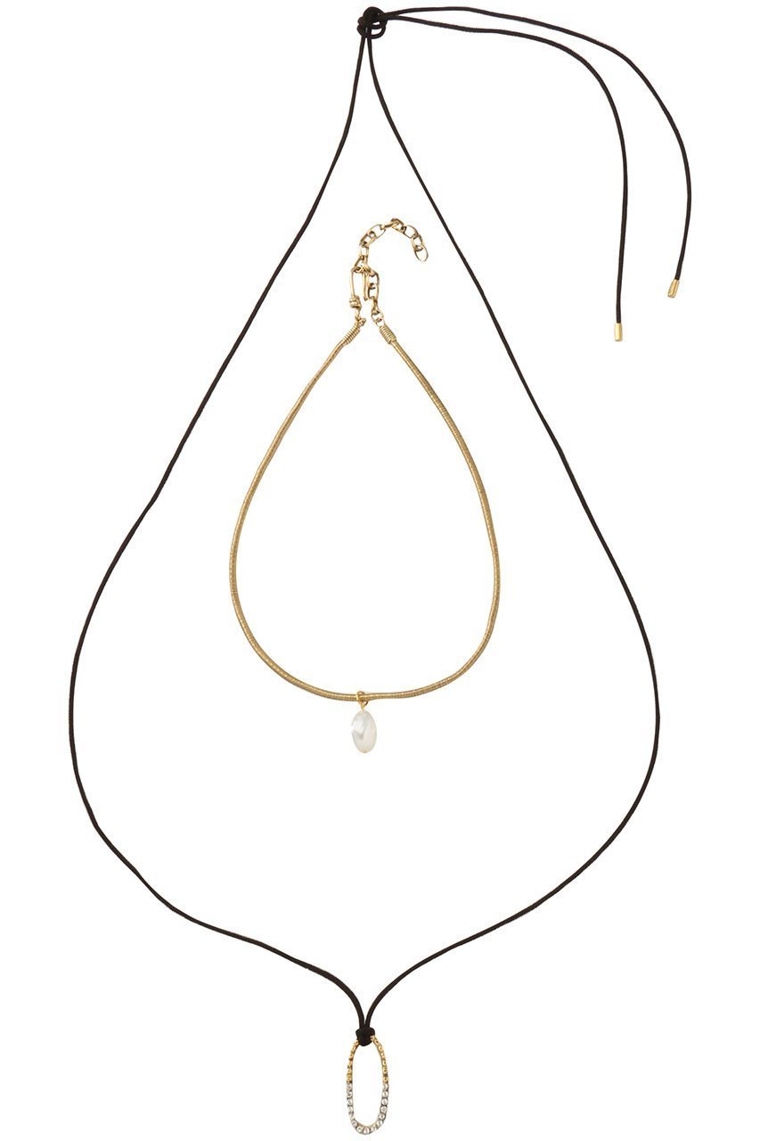 【アデル ビジュー/ADER bijoux】のCUTSTEEL sparkle チョーカー/ペンダント インテリア・キッズ・メンズ・レディースファッション・服の通販 founy(ファニー) ファッション Fashion レディースファッション Fashion for Women ジュエリー Jewelry ネックレス Necklaces & Pendants イタリア Italy ガラス Glass, Glassware クリスタル Crystal, Swarovski ショート Short, Short Length チェーン Chain, Chain Strap ネックレス Necklace, Pendant Necklace パーティ Party, Party Style パール Pearl, Pearl Accent モチーフ Motif, Design Theme 新作・新入荷 New Arrivals / New In ゴールド|ID: prp329100004769222 ipo3291000000034543633