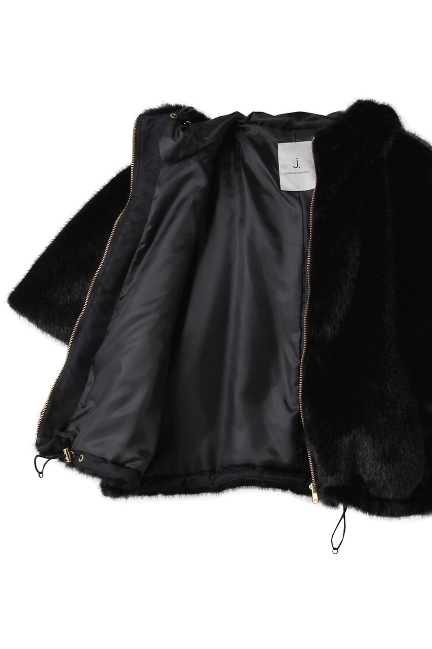 【ジェイドット/j.】のミンクタッチファー フードブルゾン 人気、トレンドファッション・服の通販 founy(ファニー) 　ファッション　Fashion　レディースファッション　Fashion for Women　アウター　Coat / Outerwear Collection　レディースジャケット・軽アウター　Jackets　ブルゾンジャケット・スポーティアウター　Blouson Jackets　ジャケット　Jacket, Outerwear　ブルゾン　Blouson, Bomber Jacket　リュクス　Luxury, Elegant, High-End, Chic　再入荷　Restock / Back in Stock　other-6|ID: prp329100004769223 ipo3291000000035771816