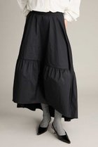 【ブリル/BRILL】のバルーンキリカエスカート 人気、トレンドファッション・服の通販 founy(ファニー) ファッション Fashion レディースファッション Fashion for Women スカート Skirts ロングスカート Long Skirts / Maxi & Midi Skirts ギャザー Gathered, Ruffled タフタ Taffeta, Structured Fabric ダブル Double, Double-Breasted ロング Long, Long-Length 新作・新入荷 New Arrivals / New In thumbnail ブラック|ID: prp329100004769224 ipo3291000000034543653