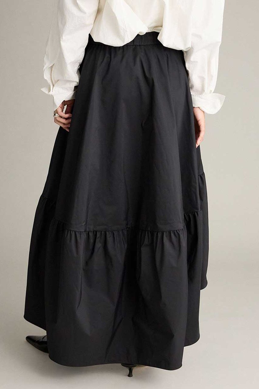 【ブリル/BRILL】のバルーンキリカエスカート 人気、トレンドファッション・服の通販 founy(ファニー) 　ファッション　Fashion　レディースファッション　Fashion for Women　スカート　Skirts　ロングスカート　Long Skirts / Maxi & Midi Skirts　ギャザー　Gathered, Ruffled　タフタ　Taffeta, Structured Fabric　ダブル　Double, Double-Breasted　ロング　Long, Long-Length　other-4|ID: prp329100004769224 ipo3291000000036503218