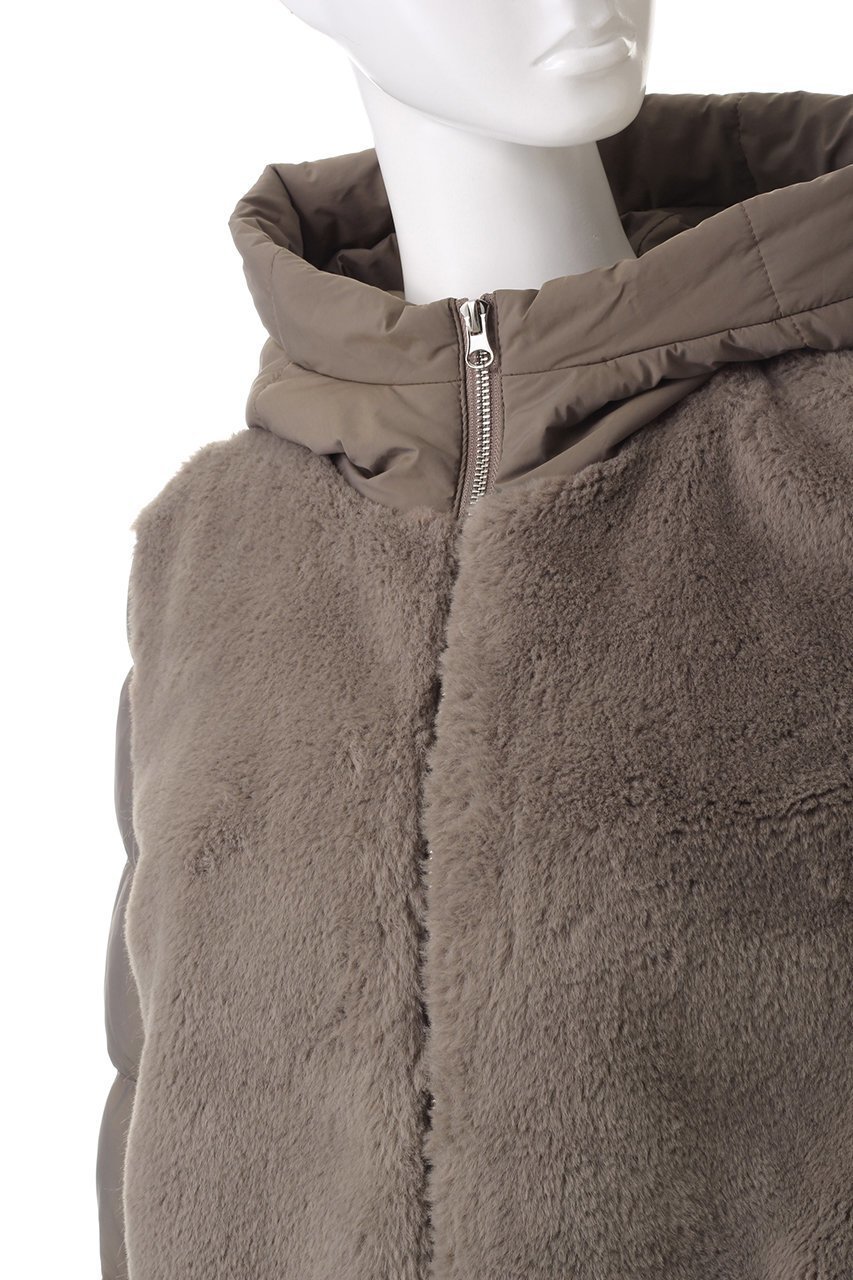 【リナージオ/LIGNAGGIO】のミンク風ダウンコート フード付き 人気、トレンドファッション・服の通販 founy(ファニー) ファッション Fashion レディースファッション Fashion for Women アウター Coat / Outerwear Collection コート・ロングコート・ピーコート Long Coats, Peacoats & More ダウンジャケット・軽量ダウン Warm & Lightweight Down Jackets エレガント 上品 Elegant ダウン Down, Puffer ドローコード Drawcord, Drawstring Cord ファブリック Fabric, Textile 再入荷 Restock / Back in Stock 冬 Winter / This Winter other-5|ID: prp329100004769226 ipo3291000000034543676