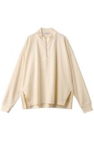 【ジュリエ/Julier】のブラッシュメルトンプルオーバー 人気、トレンドファッション・服の通販 founy(ファニー) ファッション Fashion レディースファッション Fashion for Women トップス・カットソー Cut & Sew Tops カジュアルプルオーバー・ニットトップス Pullovers & Knit Tops / Casual Pullovers スポーツウェア Functional & Stylish Sportswear スポーツ トップス Athletic Tops / Workout Tops / Training Shirts スポーツ Sports, Activewear スリット Slit, Slit Detail スリーブ Sleeve, Long Sleeve / Short Sleeve メルトン Melton, Heavy Wool ロング Long, Long-Length 新作・新入荷 New Arrivals / New In A/W・秋冬 Autumn/Winter |ID:prp329100004769228