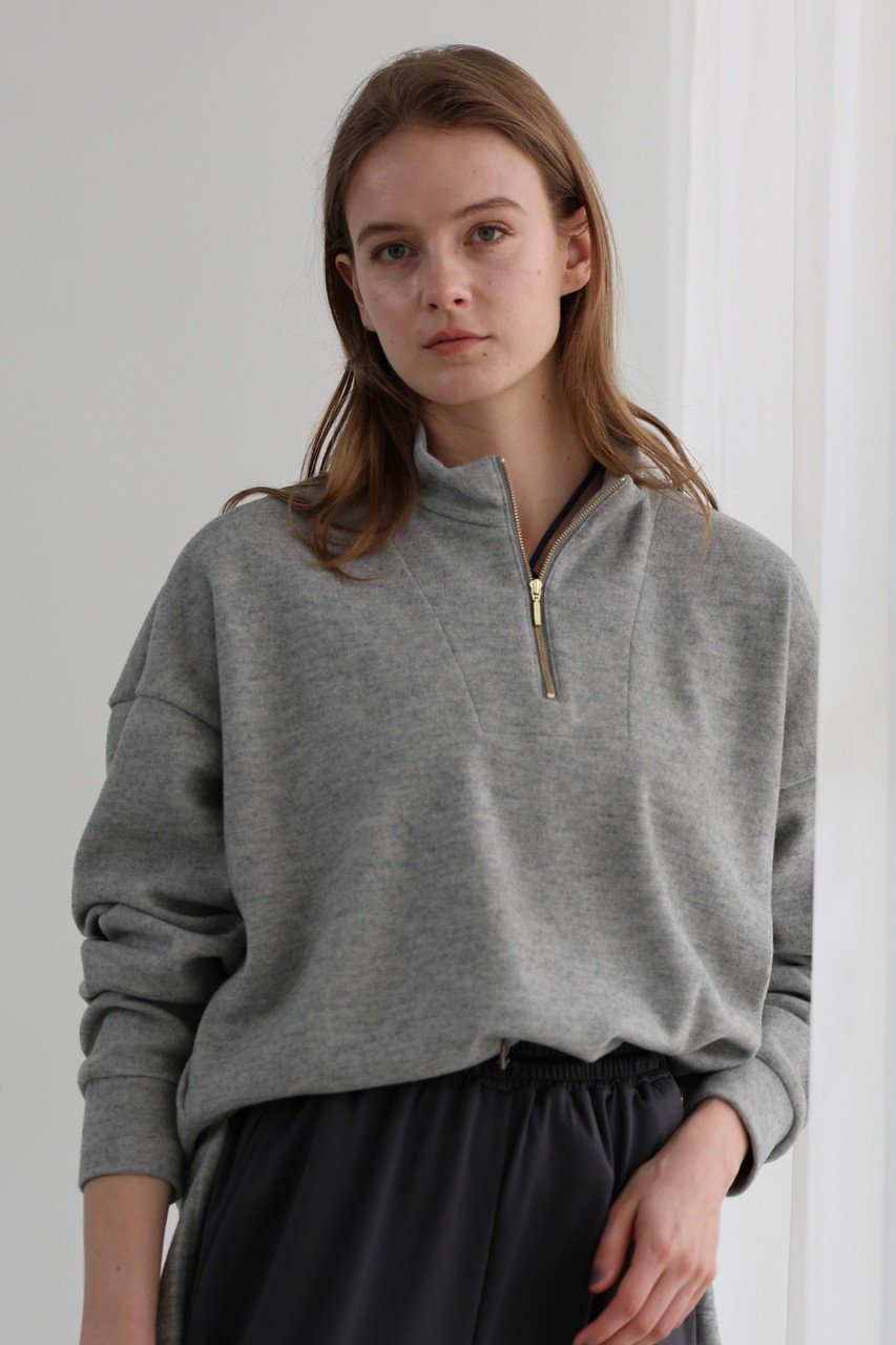 【ジュリエ/Julier】のブラッシュメルトンプルオーバー 人気、トレンドファッション・服の通販 founy(ファニー) 　ファッション　Fashion　レディースファッション　Fashion for Women　トップス・カットソー　Cut & Sew Tops　カジュアルプルオーバー・ニットトップス　Pullovers & Knit Tops / Casual Pullovers　スポーツウェア　Functional & Stylish Sportswear　スポーツ トップス　Athletic Tops / Workout Tops / Training Shirts　スポーツ　Sports, Activewear　スリット　Slit, Slit Detail　スリーブ　Sleeve, Long Sleeve / Short Sleeve　メルトン　Melton, Heavy Wool　ロング　Long, Long-Length　A/W・秋冬　Autumn/Winter　other-6|ID: prp329100004769228 ipo3291000000035771881