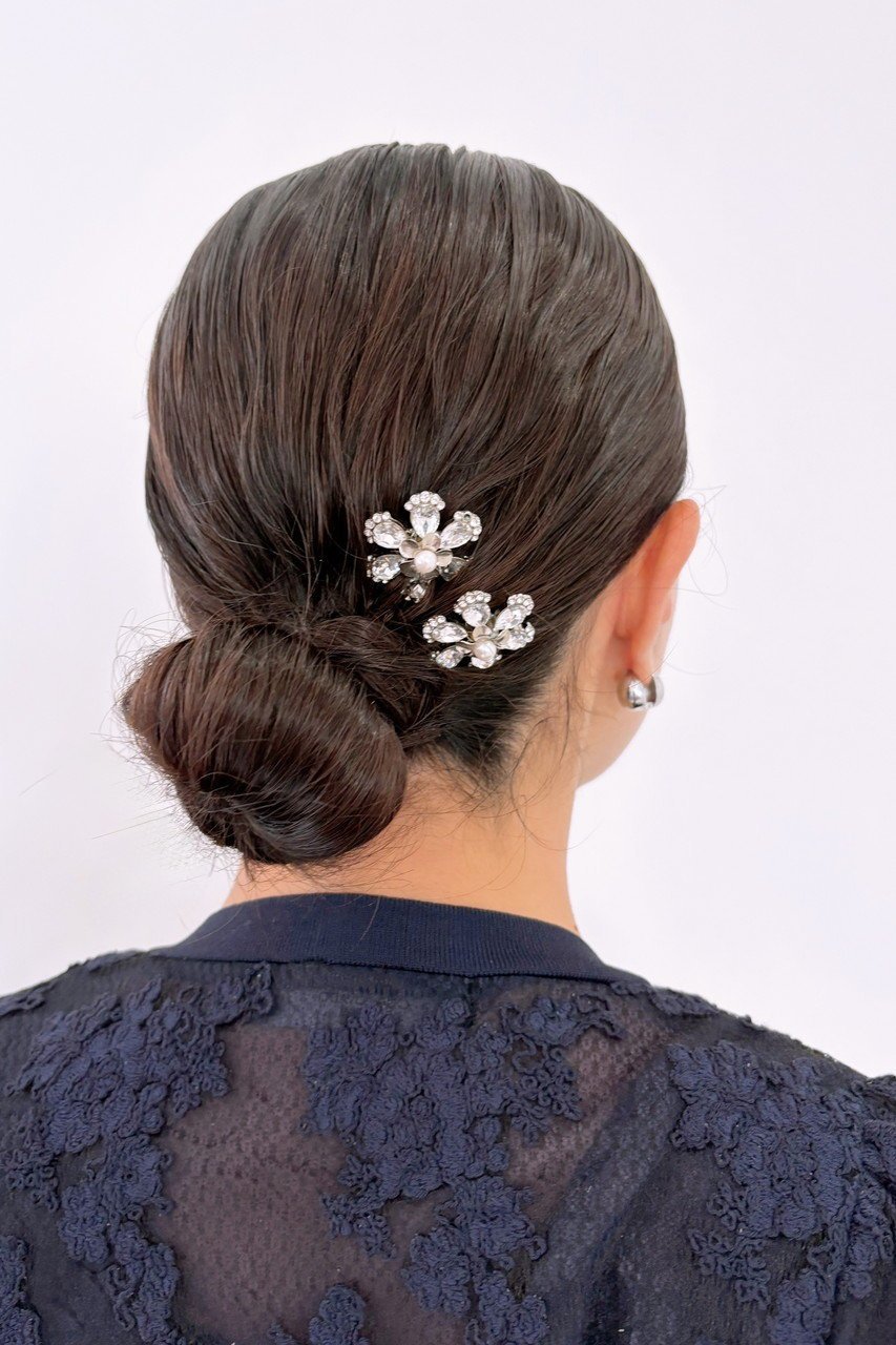 【コルコバード/CORCOVADO】のCREA 2comb ヘアコームピン 人気、トレンドファッション・服の通販 founy(ファニー) 　ファッション　Fashion　レディースファッション　Fashion for Women　シュシュ&ヘアアクセ/ヘアアレンジ　Scrunchies & Hair Accessories　アクセサリー　Fashion Accessories　バレッタ　Barrette, Hair Clip　ビジュー　Bijou, Jewel-like Accent　フラワー　Flower, Floral　モチーフ　Motif, Design Theme　新作・新入荷　New Arrivals / New In　other-4|ID: prp329100004769231 ipo3291000000034543723