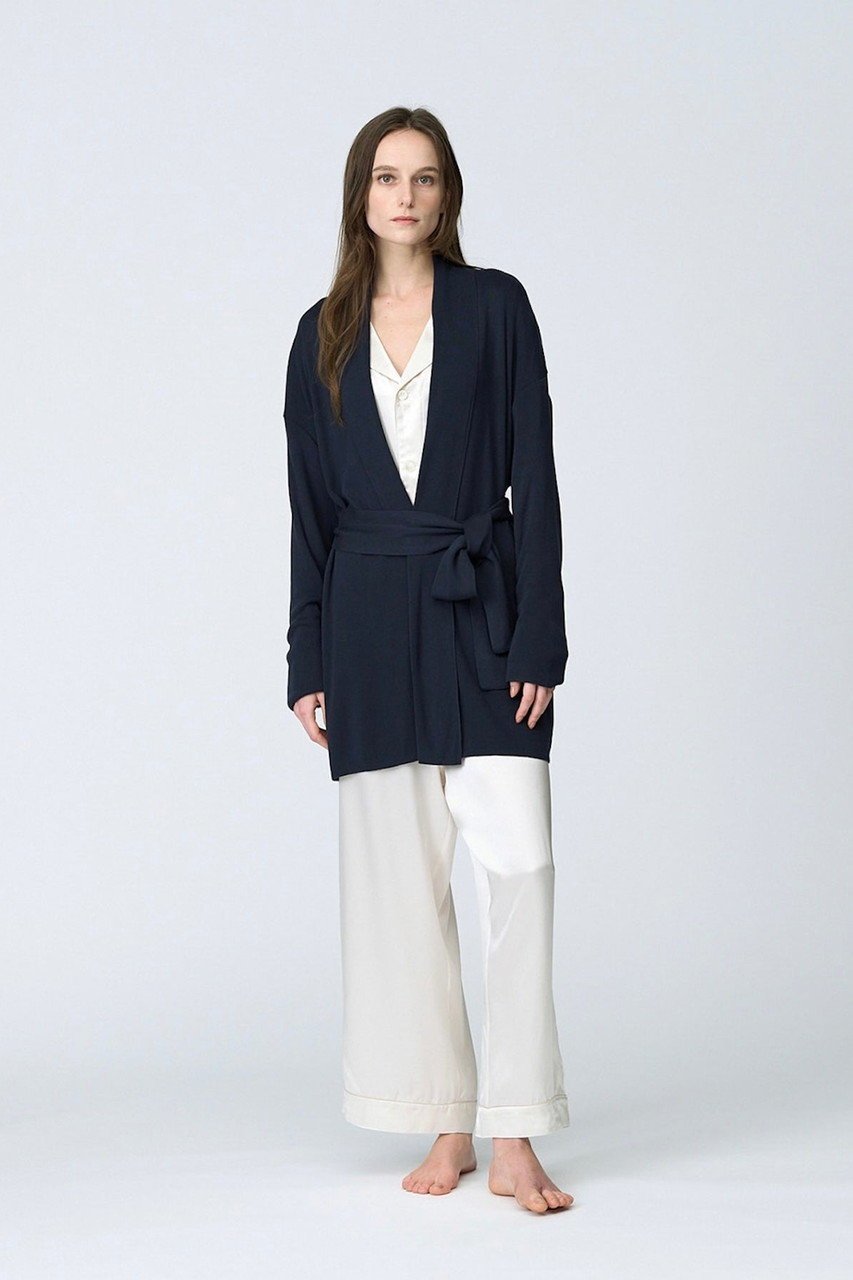 【フートーキョー/Foo Tokyo】の【ウィメンズ】シルクブレンドローブニットカーディガン 人気、トレンドファッション・服の通販 founy(ファニー) ファッション Fashion レディースファッション Fashion for Women トップス・カットソー Cut & Sew Tops ニット Knit Tops & Sweaters カーディガン・羽織り Layered Style Cardigans シャツ・ブラウス・オフィスカジュアル Elegant Blouses & Button-Ups ロングTシャツ・Tシャツ Longline T-Shirts & Tees カットソー・ベーシックTシャツ Cut-and-Sewn Tops / Stretch Tees & Basics おすすめ Recommended / Our Picks なめらか Smooth, Silky Texture カーディガン Cardigan, Knitwear シルク Silk, 100% Silk パジャマ Pajamas, Sleepwear リボン Ribbon, Bow 新作・新入荷 New Arrivals / New In other-7|ID: prp329100004769233 ipo3291000000034543742