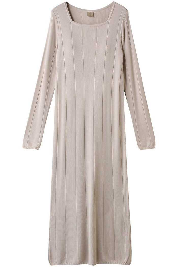 【フートーキョー/Foo Tokyo】のシルクブレンドリブニットワンピース インテリア・キッズ・メンズ・レディースファッション・服の通販 founy(ファニー) https://founy.com/ ファッション Fashion レディースファッション Fashion for Women ワンピース Dresses ニットワンピース Knit Dresses チュニック Tunic Tops & Dresses なめらか Smooth, Silky Texture インナー Innerwear シルク Silk, 100% Silk チュニック Tunic, Long Top ベーシック Basic, Essential 新作・新入荷 New Arrivals / New In |ID: prp329100004769234 ipo3291000000034543743