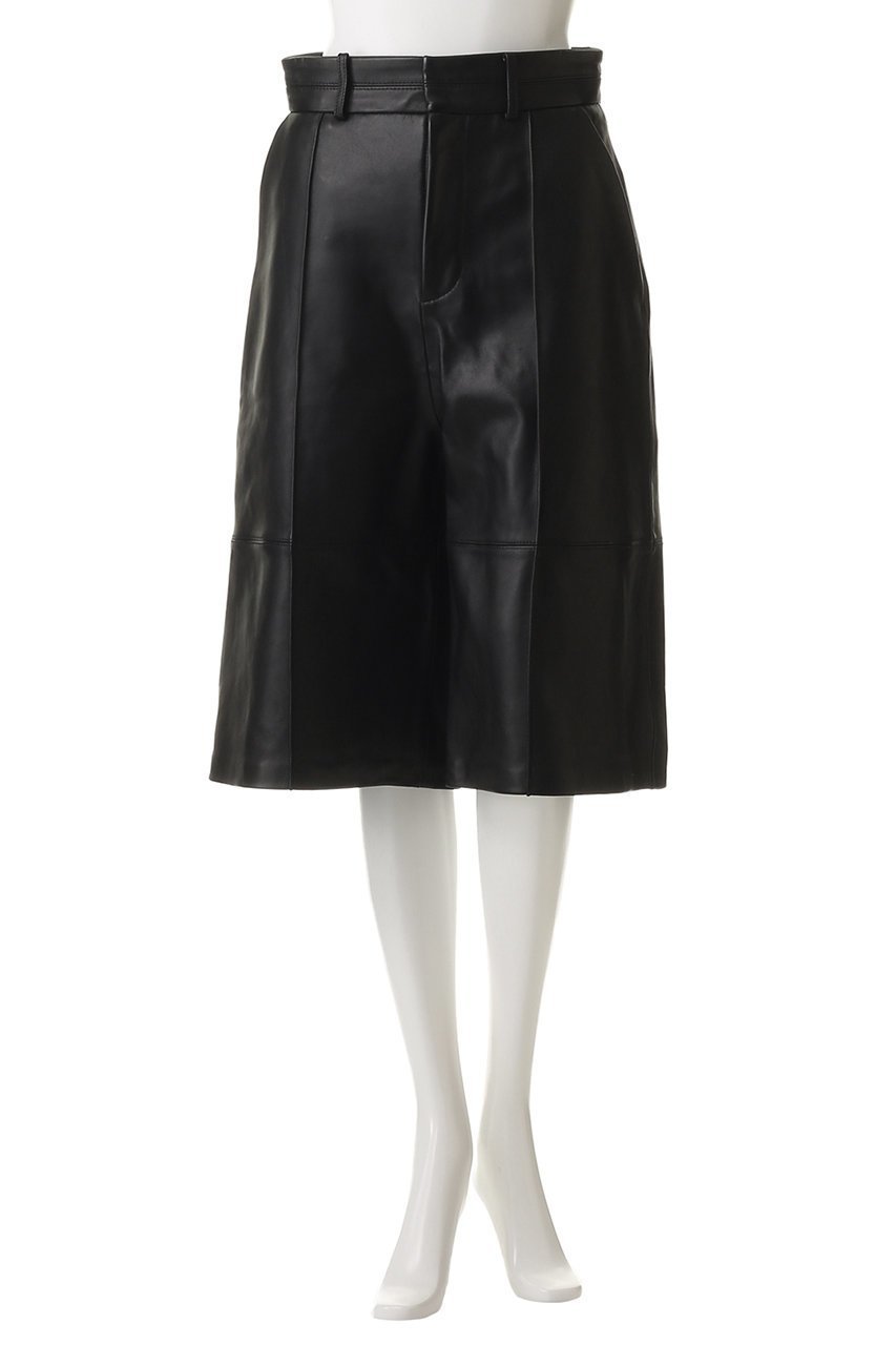 【プランク プロジェクト/PRANK PROJECT】のレザーハーフパンツ / Leather Half Pants 人気、トレンドファッション・服の通販 founy(ファニー) 　ファッション　Fashion　レディースファッション　Fashion for Women　パンツ　Pants & Trousers　ショートパンツ・ハーフパンツ　High-Waisted & Relaxed Shorts　ハーフ　Half, Half-Length　バランス　Balance, Style Balance　ロング　Long, Long-Length　エレガント 上品　Elegant　other-5|ID: prp329100004769235 ipo3291000000034685055