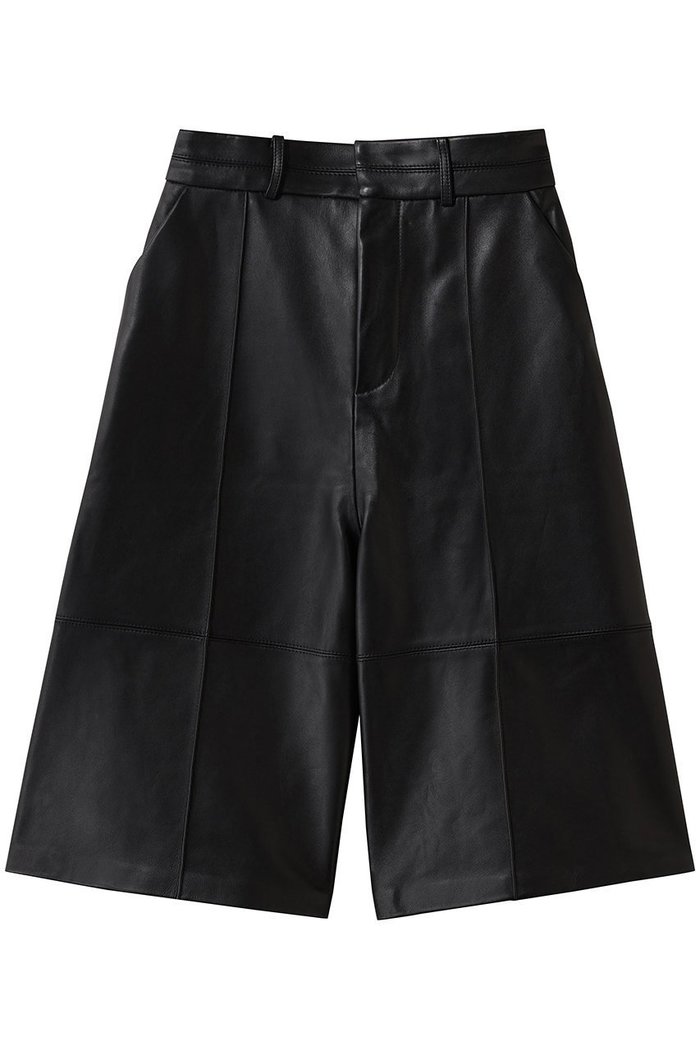 【プランク プロジェクト/PRANK PROJECT】のレザーハーフパンツ / Leather Half Pants インテリア・キッズ・メンズ・レディースファッション・服の通販 founy(ファニー) https://founy.com/ ファッション Fashion レディースファッション Fashion for Women パンツ Pants & Trousers ショートパンツ・ハーフパンツ High-Waisted & Relaxed Shorts ハーフ Half, Half-Length バランス Balance, Style Balance ロング Long, Long-Length エレガント 上品 Elegant |ID: prp329100004769235 ipo3291000000035455375