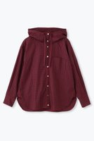 【レリル/lelill】のTHE HOODIE SHIRTS / フーディーシャツ 人気、トレンドファッション・服の通販 founy(ファニー) ファッション Fashion レディースファッション Fashion for Women トップス・カットソー Cut & Sew Tops シャツ・ブラウス・オフィスカジュアル Elegant Blouses & Button-Ups スリーブ Sleeve, Long Sleeve / Short Sleeve チェック Check, Plaid, Tartan ツイル Twist, Twisted Detail ブロード Broadcloth, Fine Cotton ロング Long, Long-Length 人気 Popular, Best Seller 新作・新入荷 New Arrivals / New In 無地 Plain, Solid Color 秋 Autumn |ID:prp329100004769236