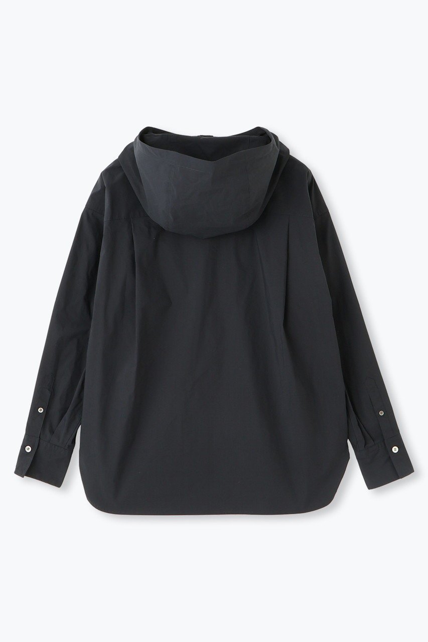 【レリル/lelill】のTHE HOODIE SHIRTS / フーディーシャツ 人気、トレンドファッション・服の通販 founy(ファニー) ファッション Fashion レディースファッション Fashion for Women トップス・カットソー Cut & Sew Tops シャツ・ブラウス・オフィスカジュアル Elegant Blouses & Button-Ups スリーブ Sleeve, Long Sleeve / Short Sleeve チェック Check, Plaid, Tartan ツイル Twist, Twisted Detail ブロード Broadcloth, Fine Cotton ロング Long, Long-Length 人気 Popular, Best Seller 新作・新入荷 New Arrivals / New In 無地 Plain, Solid Color 秋 Autumn other-2|ID: prp329100004769236 ipo3291000000034543764
