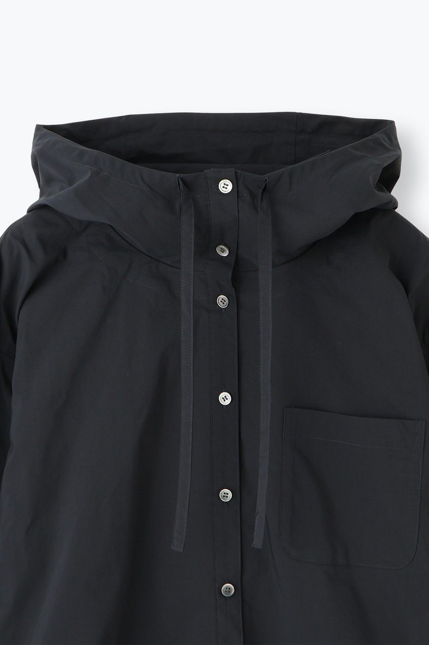 【レリル/lelill】のTHE HOODIE SHIRTS / フーディーシャツ 人気、トレンドファッション・服の通販 founy(ファニー) ファッション Fashion レディースファッション Fashion for Women トップス・カットソー Cut & Sew Tops シャツ・ブラウス・オフィスカジュアル Elegant Blouses & Button-Ups スリーブ Sleeve, Long Sleeve / Short Sleeve チェック Check, Plaid, Tartan ツイル Twist, Twisted Detail ブロード Broadcloth, Fine Cotton ロング Long, Long-Length 人気 Popular, Best Seller 新作・新入荷 New Arrivals / New In 無地 Plain, Solid Color 秋 Autumn other-4|ID: prp329100004769236 ipo3291000000034543766