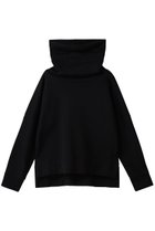 【プレインピープル/PLAIN PEOPLE】のカシミヤタッチ裏毛オフタートルプルオーバー ブラック|ID: prp329100004769242 ipo3291000000034543815