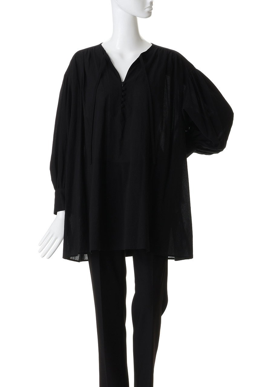 【プレインピープル/PLAIN PEOPLE】のコットンボイルガーゼタンブラースモックブラウス 人気、トレンドファッション・服の通販 founy(ファニー) 　ファッション　Fashion　レディースファッション　Fashion for Women　トップス・カットソー　Cut & Sew Tops　シャツ・ブラウス・オフィスカジュアル　Elegant Blouses & Button-Ups　シンプル　Simple, Minimal　スリーブ　Sleeve, Long Sleeve / Short Sleeve　タンブラー　Tumbler, Travel Mug　ボトム　Bottoms, Lower Wear　リラックス　Relax, Relaxed Fit　ロング　Long, Long-Length　other-2|ID: prp329100004769243 ipo3291000000035684608