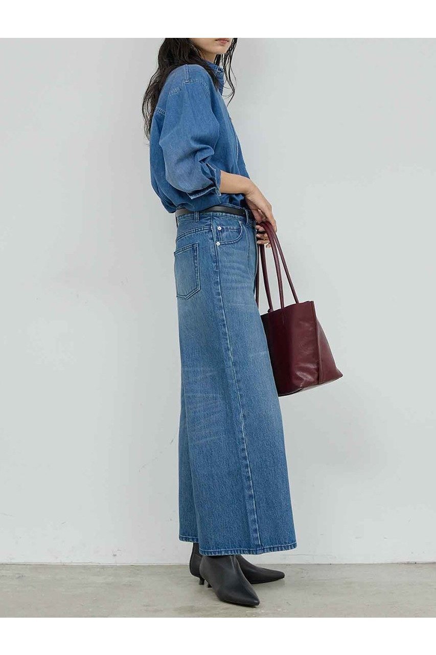 【ガリャルダガランテ/GALLARDAGALANTE】のセンタースウィッチデニム 人気、トレンドファッション・服の通販 founy(ファニー) ファッション Fashion レディースファッション Fashion for Women パンツ Pants & Trousers デニムパンツ・ジーンズ・美脚デニム Denim Jeans & Pants スタイリッシュ Stylish, Fashionable デニム Denim, Jeans Material バランス Balance, Style Balance リラックス Relax, Relaxed Fit ワイド Wide, Wide Fit エレガント 上品 Elegant 新作・新入荷 New Arrivals / New In other-3|ID: prp329100004769245 ipo3291000000034543838