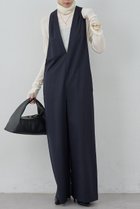 【ガリャルダガランテ/GALLARDAGALANTE】の梳毛オールインワン ネイビー|ID:prp329100004769246