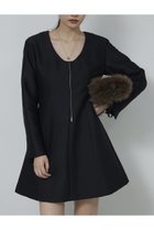 【ガリャルダガランテ/GALLARDAGALANTE】のフレアミニワンピース 人気、トレンドファッション・服の通販 founy(ファニー) ファッション Fashion レディースファッション Fashion for Women ワンピース Dresses チュニック Tunic Tops & Dresses タイツ Tights, Legwear タートルネック Turtleneck, High Neck チュニック Tunic, Long Top フレア Flare, Flared ロング Long, Long-Length 新作・新入荷 New Arrivals / New In 長袖 Long Sleeve, Full Sleeve thumbnail ブラック|ID: prp329100004769248 ipo3291000000034543865