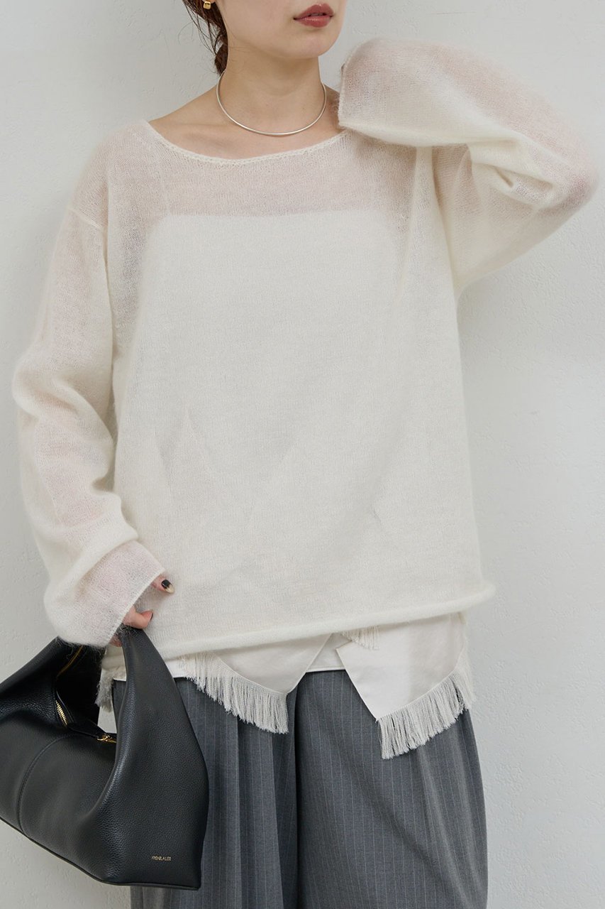 【ガリャルダガランテ/GALLARDAGALANTE】のフリンジサテンキャミ 人気、トレンドファッション・服の通販 founy(ファニー) 　ファッション　Fashion　レディースファッション　Fashion for Women　トップス・カットソー　Cut & Sew Tops　キャミソール&ノースリーブ　Camisoles & Sleeveless Tops　シャツ・ブラウス・オフィスカジュアル　Elegant Blouses & Button-Ups　ロングTシャツ・Tシャツ　Longline T-Shirts & Tees　カットソー・ベーシックTシャツ　Cut-and-Sewn Tops / Stretch Tees & Basics　キャミソール　Camisole, Spaghetti Strap Top　サテン　Satin, Glossy Fabric　タンク　Tank Top, Sleeveless Top　デニム　Denim, Jeans Material　フリル　Frill, Ruffle　エレガント 上品　Elegant　再入荷　Restock / Back in Stock　other-8|ID: prp329100004769251 ipo3291000000035365359