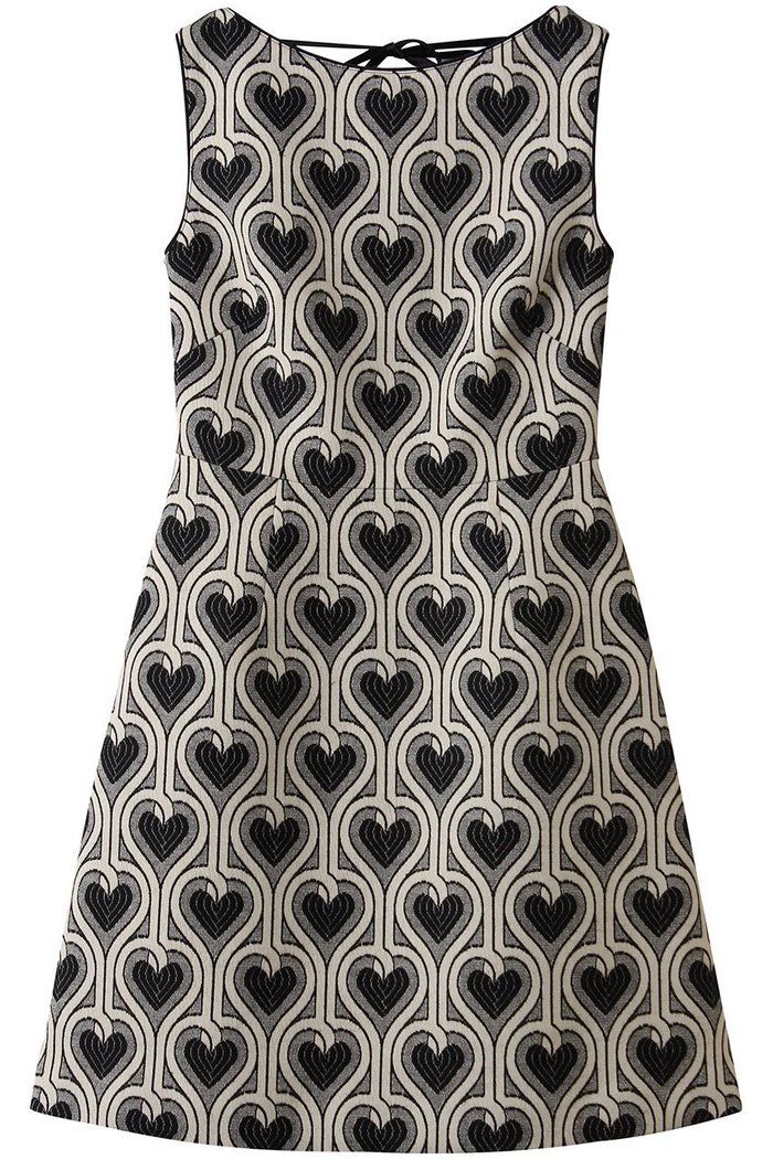 【アルアバイル/allureville】の【Loulou Willoughby】NEONハートJQミニワンピース インテリア・キッズ・メンズ・レディースファッション・服の通販 founy(ファニー) https://founy.com/ ファッション Fashion レディースファッション Fashion for Women ワンピース Dresses チュニック Tunic Tops & Dresses ジャカード／ジャガード Jacquard, Woven Pattern チュニック Tunic, Long Top |ID: prp329100004769254 ipo3291000000035974080