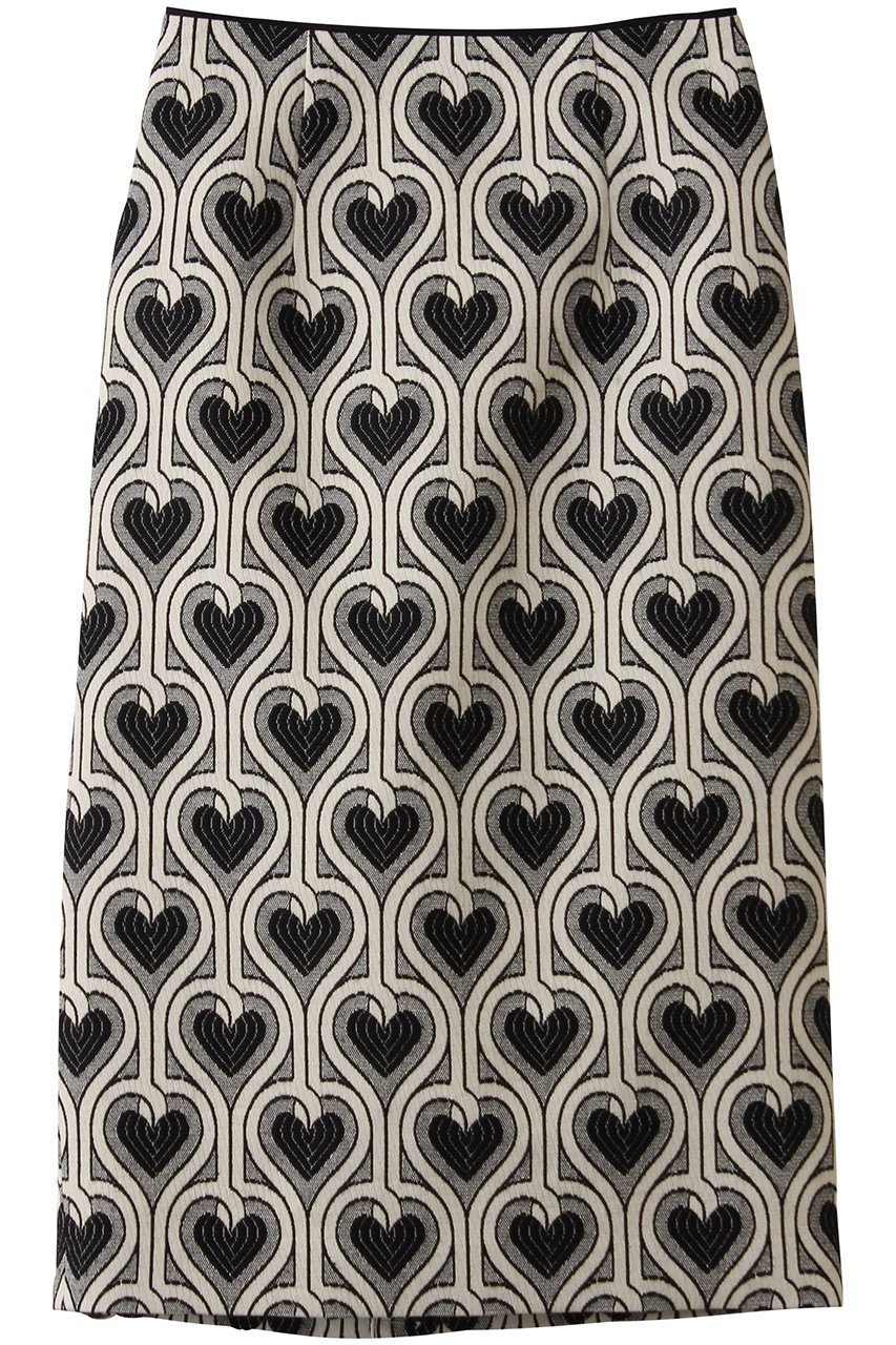 【アルアバイル/allureville】の【Loulou Willoughby】NEONハートJQタイトスカート 人気、トレンドファッション・服の通販 founy(ファニー) ファッション Fashion レディースファッション Fashion for Women スカート Skirts ジャカード/ジャガード Jacquard, Woven Pattern タイトスカート Pencil Skirt, Tight Skirt モノトーン Monotone, Black and White ロング Long, Long-Length 新作・新入荷 New Arrivals / New In other-1|ID: prp329100004769255 ipo3291000000034543940