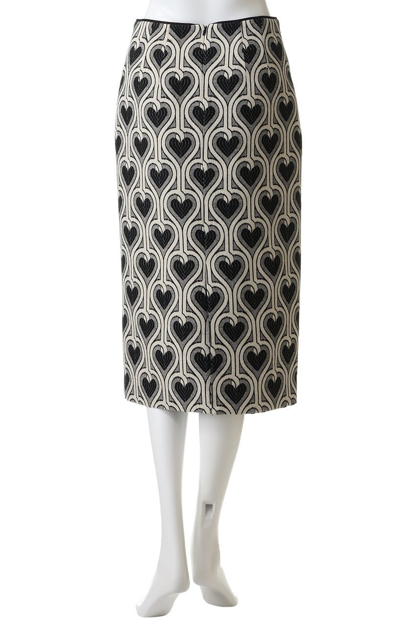 【アルアバイル/allureville】の【Loulou Willoughby】NEONハートJQタイトスカート 人気、トレンドファッション・服の通販 founy(ファニー) ファッション Fashion レディースファッション Fashion for Women スカート Skirts ジャカード/ジャガード Jacquard, Woven Pattern タイトスカート Pencil Skirt, Tight Skirt モノトーン Monotone, Black and White ロング Long, Long-Length 新作・新入荷 New Arrivals / New In other-4|ID: prp329100004769255 ipo3291000000034543947