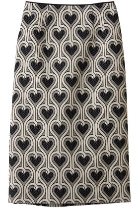 【アルアバイル/allureville】 【Loulou Willoughby】NEONハートJQタイトスカート人気、トレンドファッション・服の通販 founy(ファニー) ファッション Fashion レディースファッション Fashion for Women スカート Skirts ジャカード/ジャガード Jacquard, Woven Pattern タイトスカート Pencil Skirt, Tight Skirt モノトーン Monotone, Black and White ロング Long, Long-Length |ID:prp329100004769255