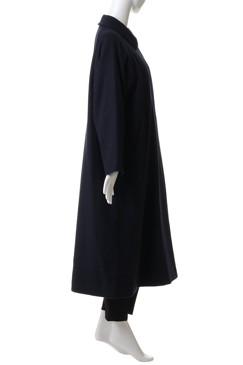 【ミズイロ インド/mizuiro ind】のwool blend balmacaan coat コート 人気、トレンドファッション・服の通販 founy(ファニー) 　ファッション　Fashion　レディースファッション　Fashion for Women　アウター　Coat / Outerwear Collection　コート・ロングコート・ピーコート　Long Coats, Peacoats & More　ハイネック　High Neck, Mock Neck　フロント　Front, Front Design　ロング　Long, Long-Length　エレガント 上品　Elegant　新作・新入荷　New Arrivals / New In　other-3|ID: prp329100004769256 ipo3291000000034543957