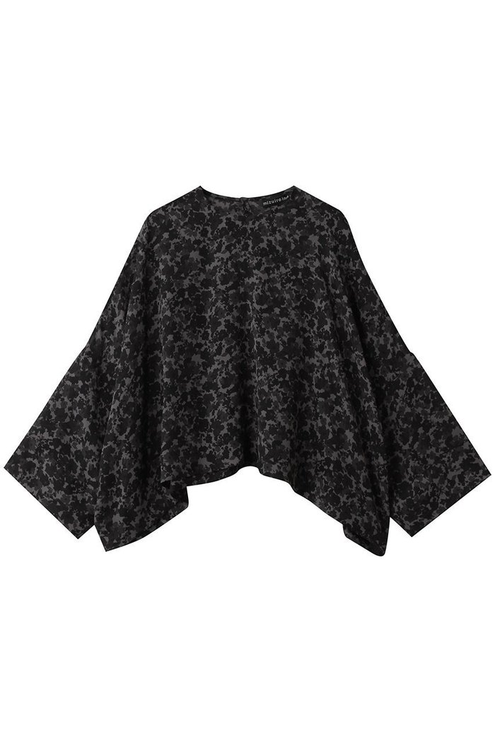 【ミズイロ インド/mizuiro ind】のflower print wide P/O プルオーバー インテリア・キッズ・メンズ・レディースファッション・服の通販 founy(ファニー) https://founy.com/ ファッション Fashion レディースファッション Fashion for Women トップス・カットソー Cut & Sew Tops シャツ・ブラウス・オフィスカジュアル Elegant Blouses & Button-Ups カジュアルプルオーバー・ニットトップス Pullovers & Knit Tops / Casual Pullovers エアリー Airy Texture スリーブ Sleeve, Long Sleeve / Short Sleeve プリント Print, Printed Pattern ロング Long, Long-Length ワイド Wide, Wide Fit エレガント 上品 Elegant 定番 Standard, Basic Item 新作・新入荷 New Arrivals / New In 無地 Plain, Solid Color |ID: prp329100004769258 ipo3291000000034543991