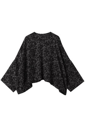 【ミズイロ インド/mizuiro ind】 フラワープリントワイドプルオーバー人気、トレンドファッション・服の通販 founy(ファニー) ファッション Fashion レディースファッション Fashion for Women トップス・カットソー Cut & Sew Tops シャツ・ブラウス・オフィスカジュアル Elegant Blouses & Button-Ups カジュアルプルオーバー・ニットトップス Pullovers & Knit Tops / Casual Pullovers 花柄・フラワープリント・モチーフ Floral Prints & Motifs / Flower Pattern Tops エアリー Airy Texture スリーブ Sleeve, Long Sleeve / Short Sleeve プリント Print, Printed Pattern ロング Long, Long-Length ワイド Wide, Wide Fit エレガント 上品 Elegant 定番 Standard, Basic Item 無地 Plain, Solid Color |ID:prp329100004769258