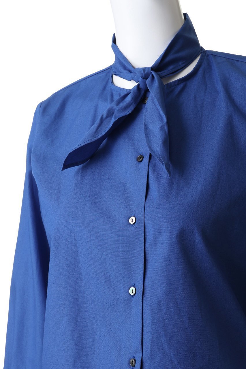 【ミズイロ インド/mizuiro ind】のリボンタイシャツ 人気、トレンドファッション・服の通販 founy(ファニー) 　ファッション　Fashion　レディースファッション　Fashion for Women　トップス・カットソー　Cut & Sew Tops　シャツ・ブラウス・オフィスカジュアル　Elegant Blouses & Button-Ups　ショート　Short, Short Length　シンプル　Simple, Minimal　スリーブ　Sleeve, Long Sleeve / Short Sleeve　トレンド　Trend, Trending Now　フレア　Flare, Flared　ボトム　Bottoms, Lower Wear　リボン　Ribbon, Bow　ロング　Long, Long-Length　ワイド　Wide, Wide Fit　エレガント 上品　Elegant　other-5|ID: prp329100004769259 ipo3291000000035542885