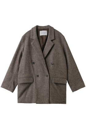 【ミディウミソリッド/MIDIUMISOLID】 double breasted tweed JK ジャケット人気、トレンドファッション・服の通販 founy(ファニー) ファッション Fashion レディースファッション Fashion for Women アウター Coat / Outerwear Collection レディースジャケット・軽アウター Jackets ジャケット Jacket, Outerwear スラックス Slacks, Dress Pants ダウン Down, Puffer ツイード Twill, Twill Weave デニム Denim, Jeans Material マニッシュ Mannish, Boyish エレガント 上品 Elegant 新作・新入荷 New Arrivals / New In |ID:prp329100004769261