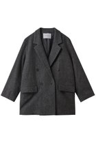 【ミディウミソリッド/MIDIUMISOLID】のdouble breasted tweed JK ジャケット 人気、トレンドファッション・服の通販 founy(ファニー) ファッション Fashion レディースファッション Fashion for Women アウター Coat / Outerwear Collection レディースジャケット・軽アウター Jackets ジャケット Jacket, Outerwear スラックス Slacks, Dress Pants ダウン Down, Puffer ツイード Twill, Twill Weave デニム Denim, Jeans Material マニッシュ Mannish, Boyish エレガント 上品 Elegant 新作・新入荷 New Arrivals / New In thumbnail gray|ID: prp329100004769261 ipo3291000000034544029
