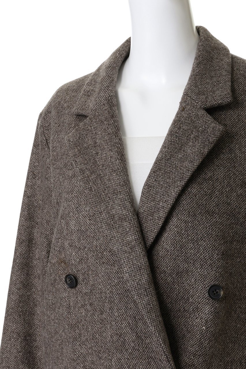 【ミディウミソリッド/MIDIUMISOLID】のdouble breasted tweed JK ジャケット 人気、トレンドファッション・服の通販 founy(ファニー) 　ファッション　Fashion　レディースファッション　Fashion for Women　アウター　Coat / Outerwear Collection　レディースジャケット・軽アウター　Jackets　ジャケット　Jacket, Outerwear　スラックス　Slacks, Dress Pants　ダウン　Down, Puffer　ツイード　Twill, Twill Weave　デニム　Denim, Jeans Material　マニッシュ　Mannish, Boyish　エレガント 上品　Elegant　新作・新入荷　New Arrivals / New In　other-5|ID: prp329100004769261 ipo3291000000034544036