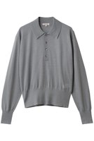 【ブラミンク/BLAMINK】の18Gレギュラーカラーロングスリーブニット 人気、トレンドファッション・服の通販 founy(ファニー) ファッション Fashion レディースファッション Fashion for Women トップス・カットソー Cut & Sew Tops ニット Knit Tops & Sweaters カジュアルプルオーバー・ニットトップス Pullovers & Knit Tops / Casual Pullovers シアー Sheer, See-Through シンプル Simple, Minimal トレンド Trend, Trending Now バランス Balance, Style Balance 新作・新入荷 New Arrivals / New In A/W・秋冬 Autumn/Winter |ID:prp329100004769266