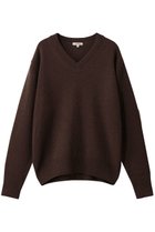 【ブラミンク/BLAMINK】の7GVネックニット ダークブラウン|ID: prp329100004769269 ipo3291000000034544113