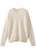 【ブラミンク/BLAMINK】の7GVネックニット ナチュラル|ID: prp329100004769269 ipo3291000000036005310