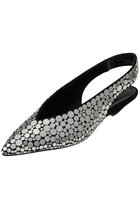 【セルジオ ロッシ/SERGIO ROSSI】のBEAK スリングバック 人気、トレンドファッション・服の通販 founy(ファニー) ファッション Fashion レディースファッション Fashion for Women バッグ Bags アンクル Ankle-Length Design モダン Modern, Contemporary ラップ Wrap, Wrap Design エレガント 上品 Elegant 新作・新入荷 New Arrivals / New In thumbnail ブラック/シルバー|ID: prp329100004769272 ipo3291000000034544148