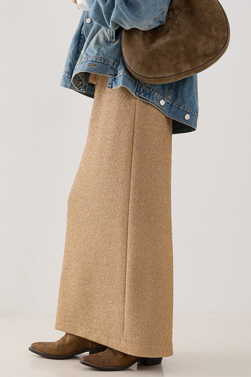 【ザ ストア バイ シー/THE STORE by C】の【COCUCA】ラメスカート 人気、トレンドファッション・服の通販 founy(ファニー) 　ファッション　Fashion　レディースファッション　Fashion for Women　スカート　Skirts　ロングスカート　Long Skirts / Maxi & Midi Skirts　なめらか　Smooth, Silky Texture　ロング　Long, Long-Length　エレガント 上品　Elegant　新作・新入荷　New Arrivals / New In　other-2|ID: prp329100004769275 ipo3291000000034544182