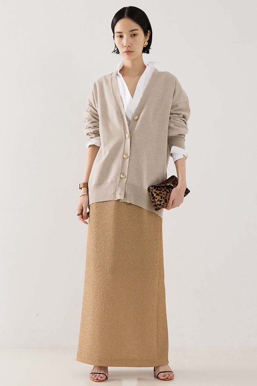 【ザ ストア バイ シー/THE STORE by C】の【COCUCA】ラメスカート 人気、トレンドファッション・服の通販 founy(ファニー) 　ファッション　Fashion　レディースファッション　Fashion for Women　スカート　Skirts　ロングスカート　Long Skirts / Maxi & Midi Skirts　なめらか　Smooth, Silky Texture　ロング　Long, Long-Length　エレガント 上品　Elegant　新作・新入荷　New Arrivals / New In　other-3|ID: prp329100004769275 ipo3291000000034544183