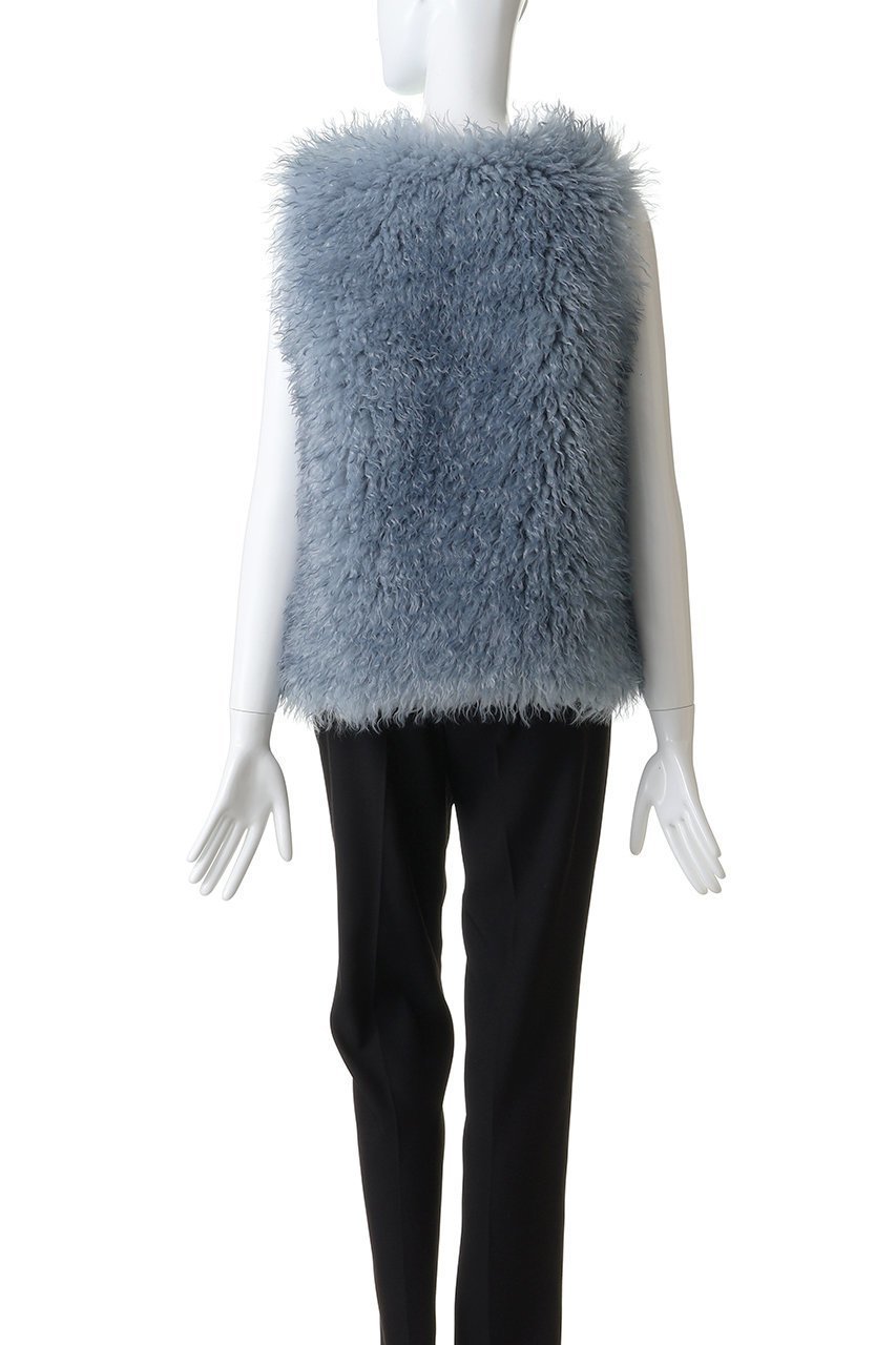 【レモンプレット/Lemonplet】のFAUX FUR MORI MG V-NECK VEST 人気、トレンドファッション・服の通販 founy(ファニー) 　ファッション　Fashion　レディースファッション　Fashion for Women　アウター　Coat / Outerwear Collection　レディースジャケット・軽アウター　Jackets　ジャケット　Jacket, Outerwear　パーティ　Party, Party Style　フェイクファー　Faux Fur, Imitation Fur　ベスト　Vest, Waistcoat　A/W・秋冬　Autumn/Winter　other-4|ID: prp329100004769280 ipo3291000000035703205
